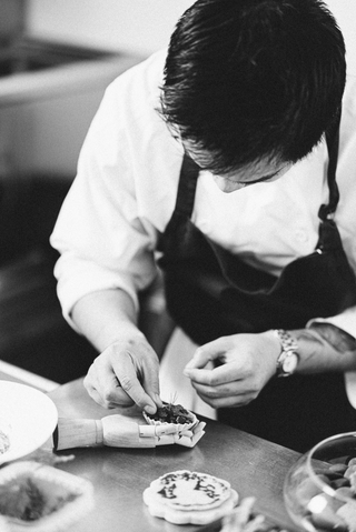 Chef Brian Preparing Food